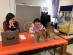 Young woman laughing and having fun