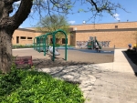 West Central School Courtyard Swings